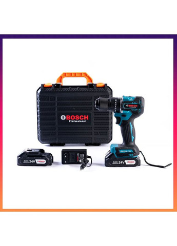 Безщеточный аккумуляторный ударный шуруповерт GSR-120li PRO (24 V, 5 Ah) Мощная дрель-шуруповерт Бош Bosch (368682188)