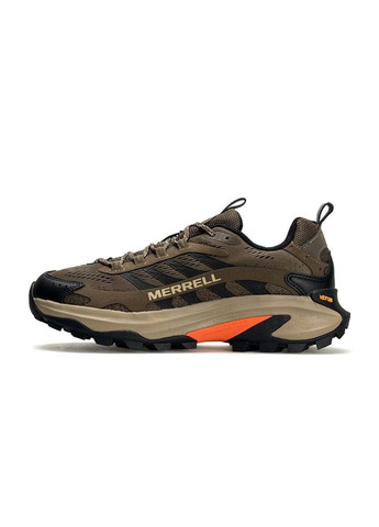 Коричневі Осінні кросівки чоловічі No Brand Moab Speed 2 Brown Beige