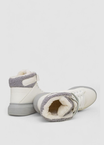 Кроссовки женские зимние на меху Ager 248RA2253 белые демисезоны (340249621)