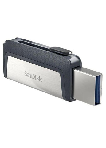 Флеш накопитель спиднс USB 3.1 Ultra Dual Type-C 128Gb (150 Mb/s) SanDisk (293346058)
