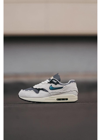 Бежевые демисезонные кроссовки мужские nike air max 1 protection pack найк аир макс No Brand