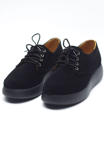 Zlett Туфли женские из натуральной замши черный з натуральная замша, украина — демисезон (361245904)