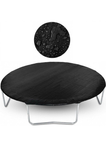 Тент-чохол для батута Crivit 300см (Чорний) No Brand (332637275)