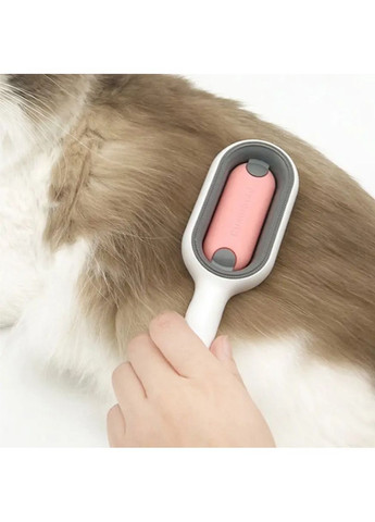 Щітка для вичісування котів і собак сухим та вологим способом, зручна гребінець для шерсті 18.5×6.5×3 см No Brand (362682229)
