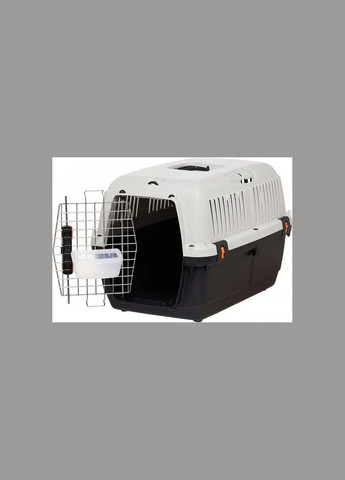 Переноска MP Bergamo IATA BRACCO TRAVEL1 для тварин до 12 кг з напувалкою, двері метал, замок, 48x32x31 см (*) MPS (315355818)