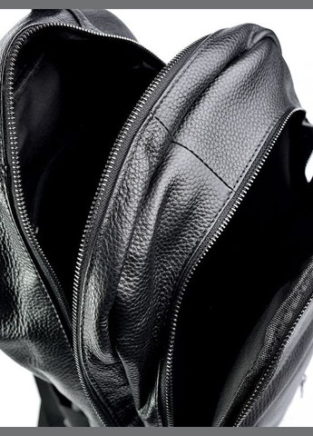 Жіночий шкіряний рюкзак чорний No Brand (292557739)