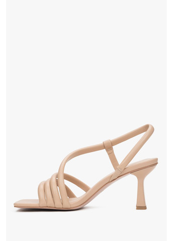 Босоніжки, колір бежевий Estro (367179601)