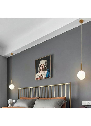 Люстра підвісна на 1 лампочку 27050 Латунь 40-100х15х15 см. Sunnysky (335975431)