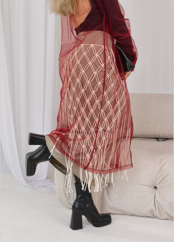 Подовжена прозора сорочка HOCHUSOBITAKE (322580811)