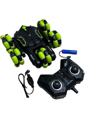 Машинка-перевертыш трюковая на радиоуправлении с пультом управления зеленый (2017237685) iMax (328261783)