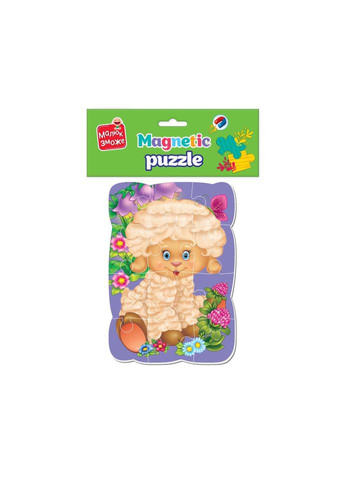Магнитные пазлы Малыш сможет "Овечка" VT3301 02 А5, Укр Vladi toys (364125064)
