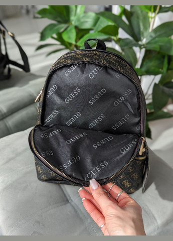 Жіночий коричневий рюкзак LUX No Brand (322464594)