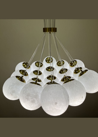 Люстра бронзовая подвесная пучок Планеты на 19 ламп (82-150F-19 BRZ) No Brand (370071254)