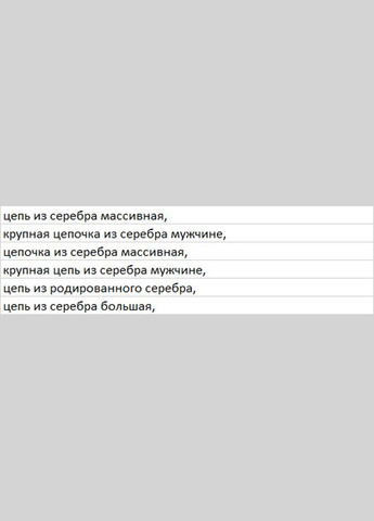 Срібний ланцюжок (Якірне). 90600000 65 Qvaliz (311667685)