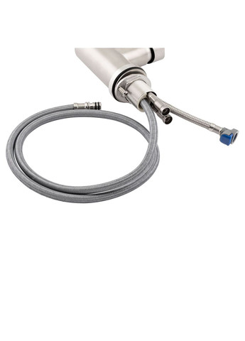 Смеситель для кухни Aria с выдвижным изливом (k35) LDARI015FL1NKS34944 Nickel LIDZ 015FL1 (323485730)