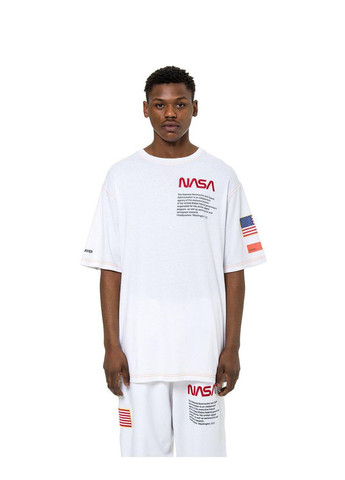 Біла футболка біла Preston NASA White T-Shirt Mens