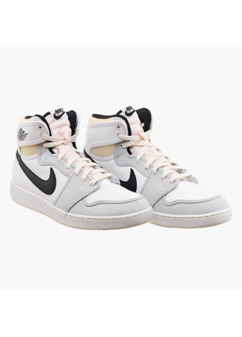 Белые демисезонные кроссовки мужские ajko 1 (do5047-100) Jordan