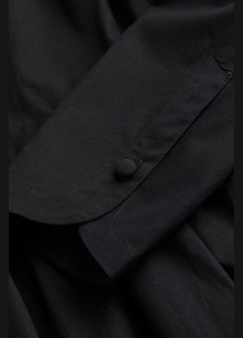 Чорна повсякденний сукня H&M однотонна