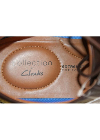 Бордовые туфли мужские, размер 48 Clarks на шнурках