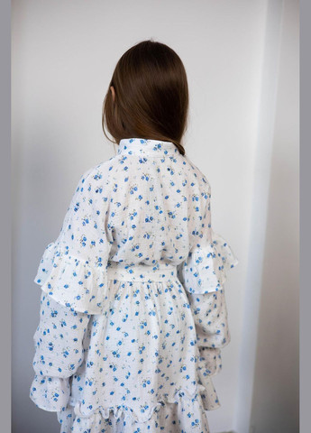 Белое платье подростовкое из муслина IRmAS (328597173)