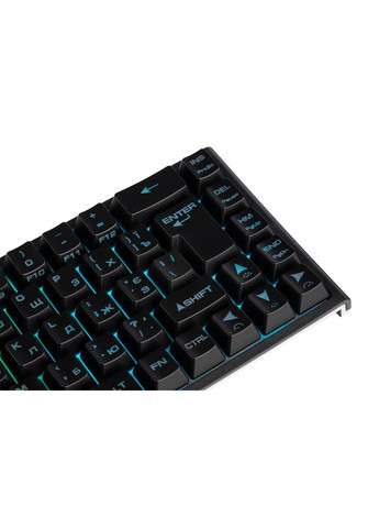 Клавіатура Gaming KG350UBK RGB Ukr Black (-KG350UBK) 2E (347586264)