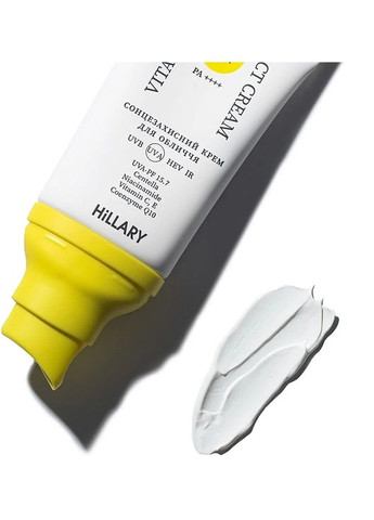 Сонцезахисний крем для обличчя SPF 30+ VitaSun Daily Protect Cream 40ml (1341829-8041369) Hillary (368624827)