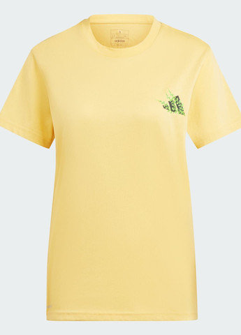 Помаранчева всесезон футболка earth day graphic adidas
