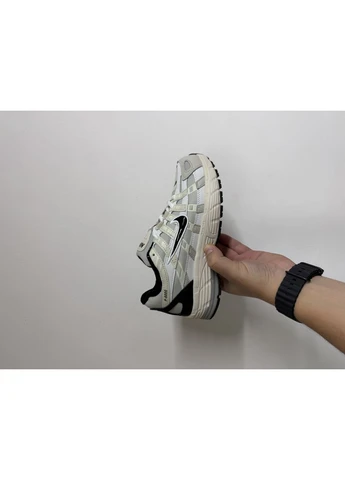 КРОССОВКИ ЖЕНСКИЕ NIKE P-6000 WHITE BLACK GORE-TEX НАЙК П-6000 БЕЛЫЕ No Brand белые демисезоны (391946912)