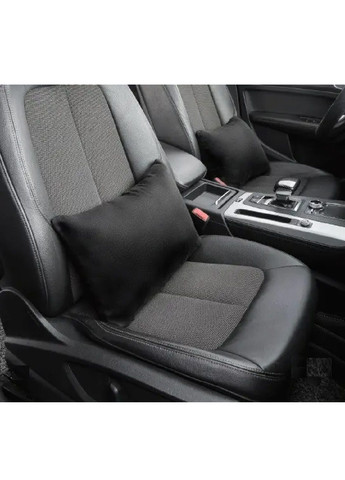 Подушка автомобільна під спину на автокрісло в салон машини автомобіля штучний велюр 42х30 см (479132-Prob) Unbranded (315844237)