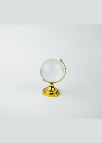 Кришталевий глобус на підставці із пластику см (SJ045 gold) Гранд Презент (279624858)