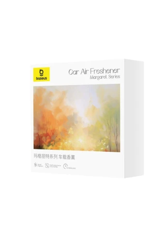Автомобільний освіжувач повітря Margaret Series Car Air Freshener (Cedar Oud) Frosted Gray Baseus (361242090)