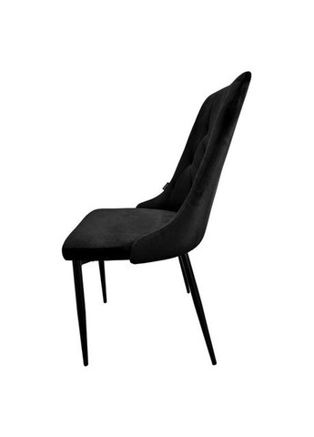 Стул кресло для кухни, гостиной, кафе черное Bonro B-426 (349820368)