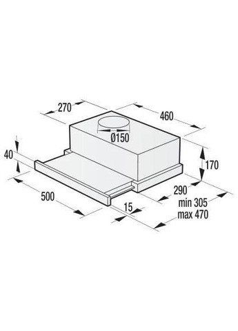 Вытяжка кухонная BHP523E10X Gorenje (368585079)