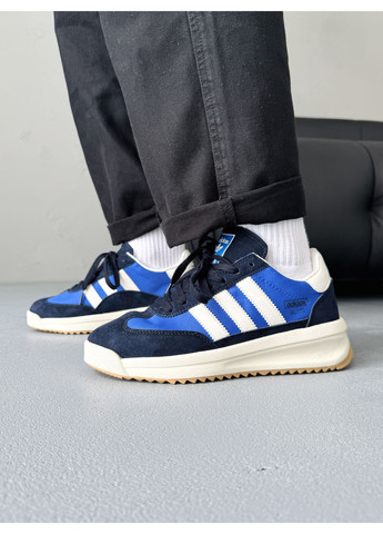 КРОСІВКИ ЖІНОЧІ ADIDAS SL 72 RTN BLACK / BLUE / WHITE АДІДАС СЛ 72 No Brand чорні демісезони (369388860)