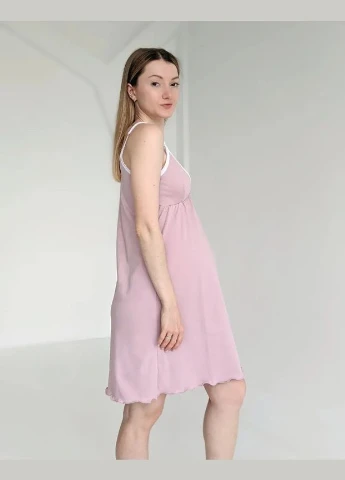 Ночная рубашка для кормления Пудровая Mommy Bag (302245427)