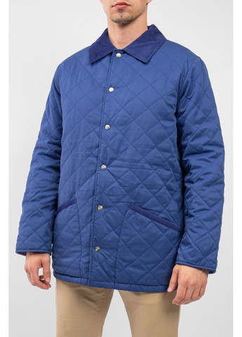 Синяя демисезонная синяя двусторонняя нейлоновая куртка Husky