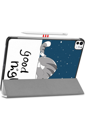 Чехол-книга Smart Case для Apple iPad Pro 11" M4 2024 Good Night (711636) BeCover (351559788)