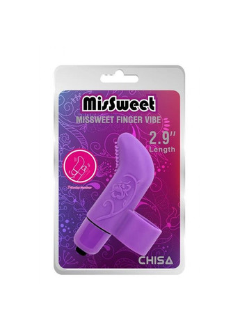 Вибратор на палец Finger Vibe Purple Chisa (289868625)