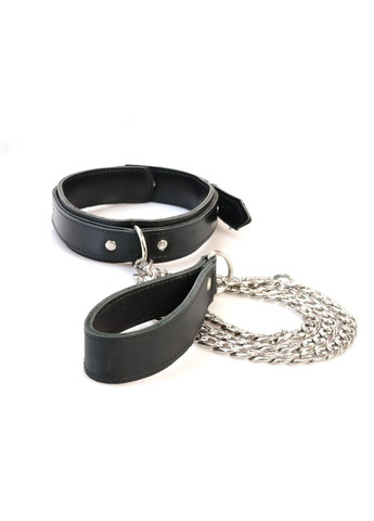 Набор BDSM Art of Sex - Emoji, наручники, поножи, ошейник с поводком, экокожа, черный No Brand (303889350)