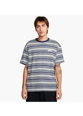 Бежевая футболка u sb tee m90 stripe sp24 Nike