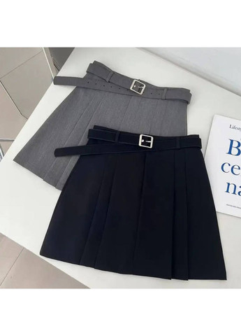 Жіноча графітова спідниця No Brand (360889974)