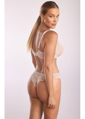 Бежевый женский бюстгальтер Kinga с косточками полиамид