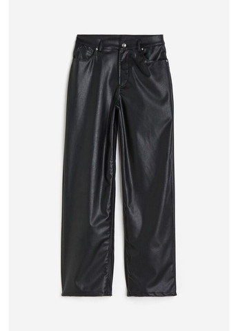 Широкі штани з еко шкіри H&M (360576383)