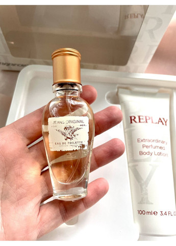 Набір jeans original for her туалетна вода жіноча, 20 ml Replay (367832148)