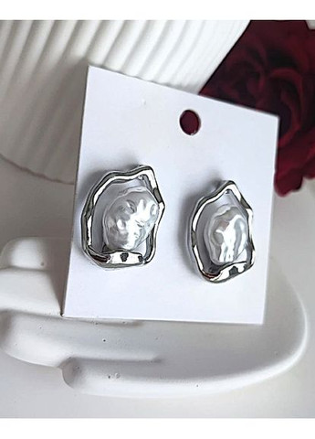 Сережки біжутерія з намистинами бароко No Brand (361080983)