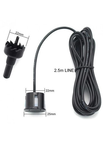 Парктронік на 8 датчиків з дисплеєм Parking Sensor (A0055) паркувальний радар ASSISTANT (350349152)