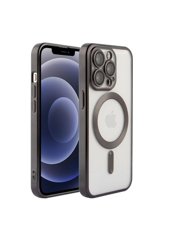 Чохол TPU with Magsafe для iPhone 13 Pro Max Chrome Silver No Brand Apple iPhone 13 Pro Max 2021 (336151345)