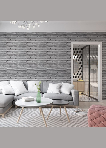 Самоклеюча 3D панель 19600x700x3мм Дерево Зебра SW-00001475 Sticker Wall (341284803)