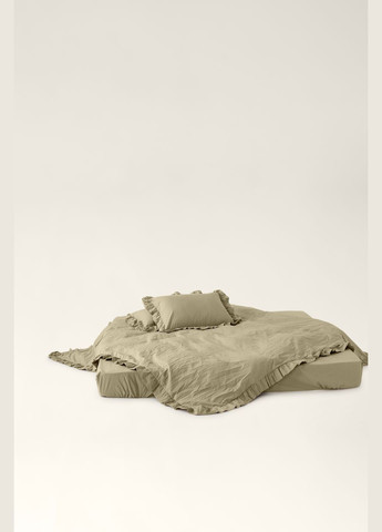 Постільна білизна варена бавовна євро 200 х 215 см 3в1 наволочки, підковдра, простирадло Beni Home (345641680)