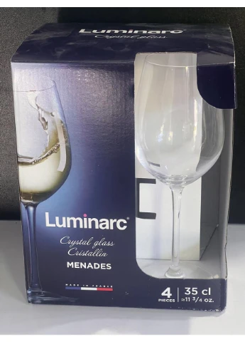 Набір келихів для вина V5961 4*360мл Menades Luminarc (391091345)